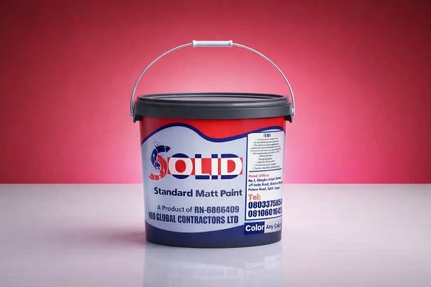 4L Standard Matt Paint β Smooth Non-Reflective Wall Finish in Ajah, Lagos