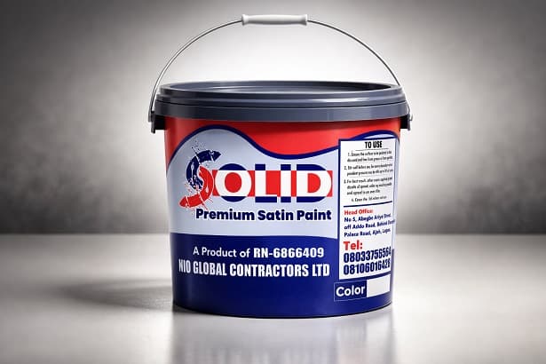 Premium Satin Paint – Luxury Durable Interior Wall Coating 4 Litres in Ajah, Lagos, Nigeria