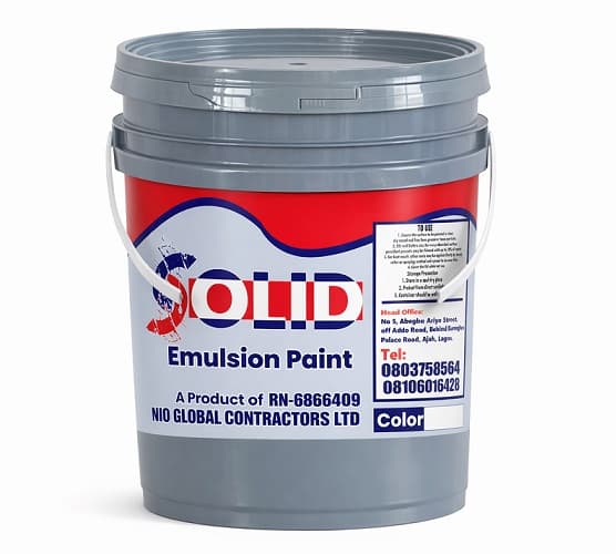 Standard Emulsion Paint: Affordable 4 Litres Emulsion Paint for Interior & Exterior Walls in Nigeria (4L) in Ajah, Lagos